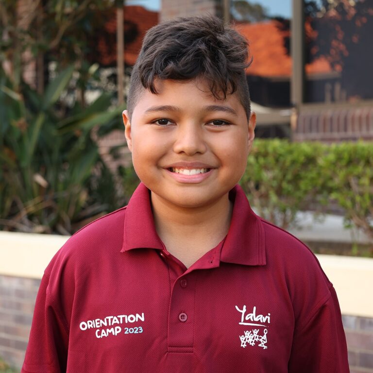 The Southport School student Arnido at Yalari's Orientation Camp