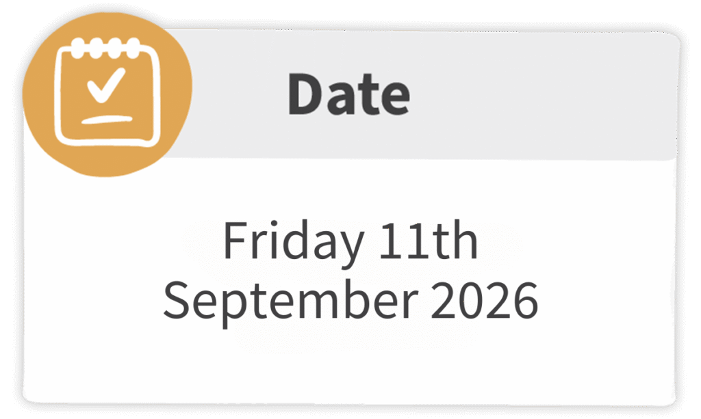 Brisbane Convention & Exhibition Centre Friday 11th September 2026