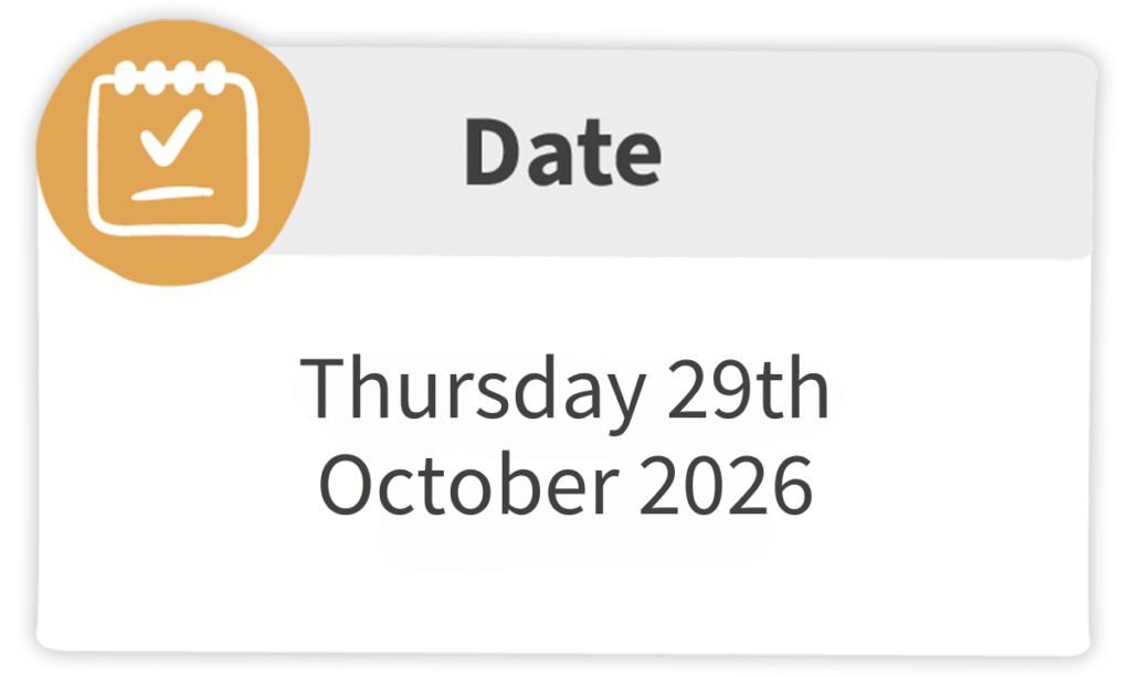 perth Thursday 29th October 2026